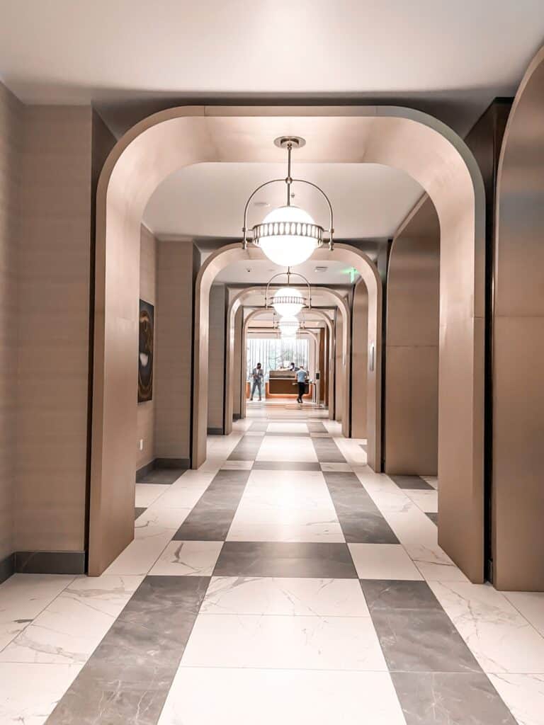 Lobby area at JW Marriott Atlanta Buckhead